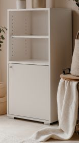 Regalschrank Fidan in wei� Regal 46 x 97 cm