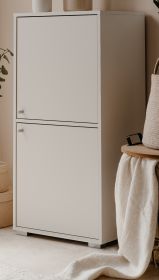 Kommode Fidan in wei� Anrichte 46 x 97 cm